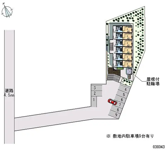 札幌市南区藻岩下２丁目 月極駐車場